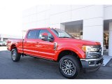 2017 Ford F350 Super Duty Lariat Crew Cab 4x4 Front 3/4 View
