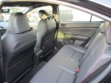 2017 Subaru WRX Limited Rear Seat