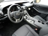 2017 Lexus IS 300 AWD Black Interior