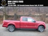 2017 Ruby Red Ford F150 XLT SuperCab 4x4 #118221330