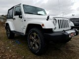 2017 Bright White Jeep Wrangler Sahara 4x4 #118221275