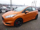 Orange Spice Metallic Tri-Coat Ford Fiesta in 2017