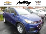 2017 Blue Topaz Metallic Chevrolet Trax LS AWD #118221555