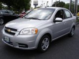 2009 Cosmic Silver Chevrolet Aveo LT Sedan #11795476