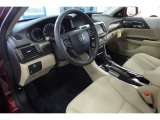 2017 Honda Accord EX-L Sedan Ivory Interior