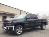 2017 Graphite Metallic Chevrolet Silverado 1500 LT Double Cab 4x4 #118245533