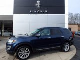 2016 Blue Jeans Metallic Ford Explorer Limited 4WD #118245630