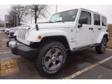 2017 Bright White Jeep Wrangler Unlimited Sahara 4x4 #118261049