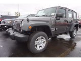 2017 Granite Crystal Metallic Jeep Wrangler Unlimited Sport 4x4 #118261048