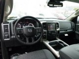 2017 Ram 1500 Big Horn Crew Cab 4x4 Black/Diesel Gray Interior