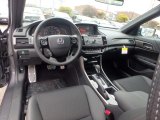 2017 Honda Accord Sport Sedan Black Interior