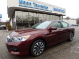 2017 Crimson Pearl Honda Accord Hybrid EX-L Sedan #118277870