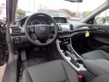 2017 Honda Accord EX-L Sedan Black Interior