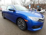 2017 Honda Civic LX Coupe Front 3/4 View