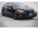 2017 Crystal Black Pearl Honda Civic EX Hatchback #118277753