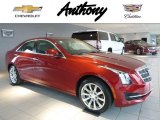 2017 Red Obsession Tintcoat Cadillac ATS Luxury AWD #118278081