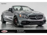 2017 Selenite Grey Metallic Mercedes-Benz C 63 AMG S Cabriolet #118309898