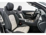 2017 Mercedes-Benz C 63 AMG S Cabriolet AMG Black/Platinum White Interior