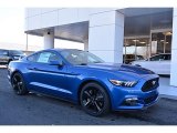 2017 Lightning Blue Ford Mustang Ecoboost Coupe #118309967