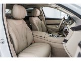 2017 Mercedes-Benz S 550 Sedan Silk Beige/Espresso Brown Interior