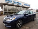 2017 Obsidian Blue Pearl Honda Accord LX Sedan #118310011