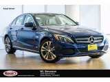 2017 Brilliant Blue Metallic Mercedes-Benz C 300 Sedan #118309937