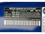 2017 SLC Color Code for Brilliant Blue Metallic - Color Code: 896