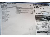 2017 Mercedes-Benz CLA 250 Coupe Window Sticker