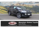 2017 Midnight Black Metallic Toyota Highlander XLE AWD #118339167