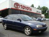 2002 Carbon Blue Hyundai Elantra GT Hatchback #11809020