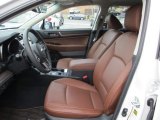 2017 Subaru Outback 2.5i Touring Java Brown Interior