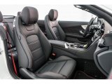 2017 Mercedes-Benz C 43 AMG 4Matic Cabriolet Black Interior