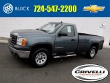 2008 Stealth Gray Metallic GMC Sierra 1500 Regular Cab 4x4 #118361817