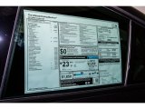 2017 BMW X4 xDrive28i Window Sticker