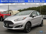 2017 Ingot Silver Ford Fiesta SE Sedan #118385730