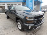 2017 Graphite Metallic Chevrolet Silverado 1500 LT Double Cab 4x4 #118385766