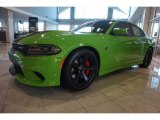2017 Green Go Dodge Charger SRT Hellcat #118395790