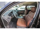 2017 Acura MDX Advance SH-AWD Espresso Interior