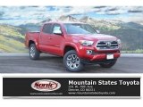 2017 Barcelona Red Metallic Toyota Tacoma Limited Double Cab 4x4 #118410534