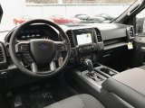 2017 Ford F150 XLT SuperCrew 4x4 Black Interior