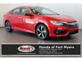 2017 Rallye Red Honda Civic Touring Sedan #118410566