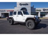 2017 Bright White Jeep Wrangler Unlimited Sport 4x4 #118410706
