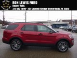 2017 Ruby Red Ford Explorer Sport 4WD #118410593