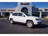 2017 Bright White Jeep Compass Latitude #118410704