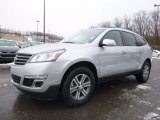 2017 Silver Ice Metallic Chevrolet Traverse LT AWD #118410640