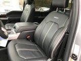 2017 Ford F150 Platinum SuperCrew 4x4 Black Interior