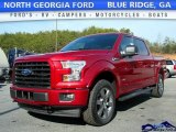 2017 Ruby Red Ford F150 XLT SuperCrew 4x4 #118434510
