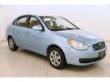 2009 Ice Blue Hyundai Accent GLS 4 Door #118458745