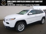 2017 Bright White Jeep Cherokee Limited 4x4 #118458591