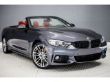 2017 BMW 4 Series 430i xDrive Convertible Front 3/4 View